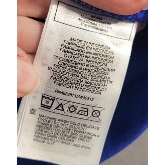 adidas Women’s USA Colorblock Full Zip Hoodie Jacket XL EUC - Picture 11 of 12